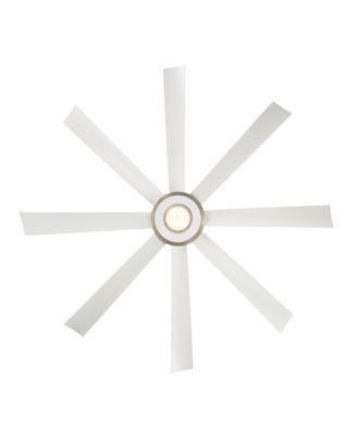 Fans Aura 72in Selectable 2700-3000-4000-5000K LED Indoor or Outdoor Smart Home Ceiling Fan