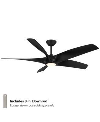  Fans Zephyr 62in Selectable 2700-3000-4000-5000K LED Indoor or Outdoor Smart Home Ceiling Fan