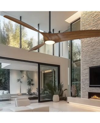  Fans Zephyr 72in Selectable 2700-3000-4000-5000K LED Indoor or Outdoor Smart Home Ceiling Fan