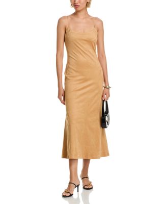 Nadira Faux Suede Dress