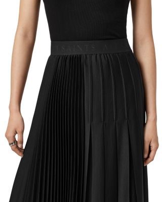 Jax Pleated Maxi Skirt