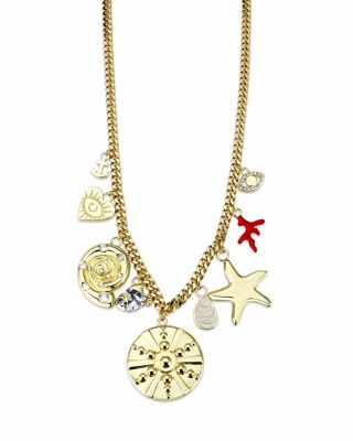 Nautical Charm Necklace, 20"-22" - Exclusive