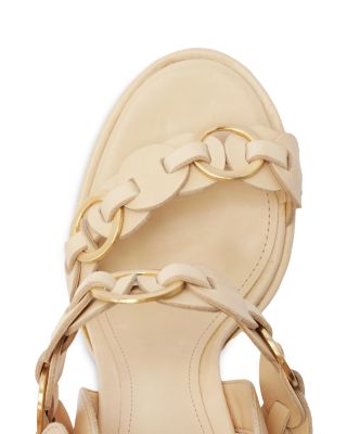 Women's Selina Platform Leather Platform Sandals