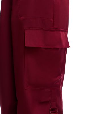 Drawstring Hem Cargo Pants - Exclusive