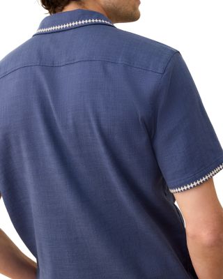 Embroidered Camp Shirt