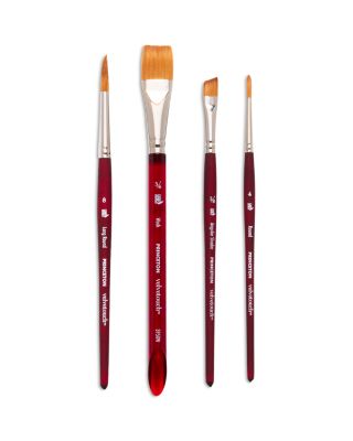  4-Piece Professional Watercolor Brush Set