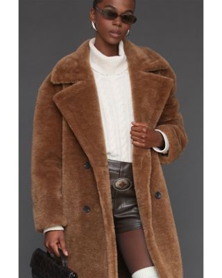 Oversized Teddy Faux Fur Coat