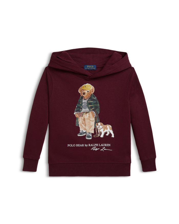 Boys' Polo Bear Fleece Hoodie