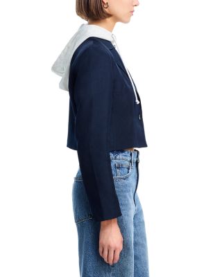 Drew Twofer Cropped Blazer