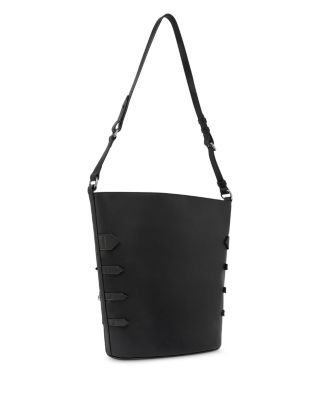 Belted Bucket Bag