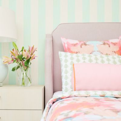 Two-Toned Round Bolster Pillow