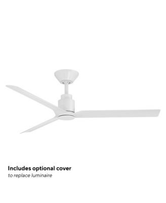 Fans Smooth 52 in Selectable 2700-3000-4000-5000K LED Indoor or Outdoor Smart Home Ceiling Fan