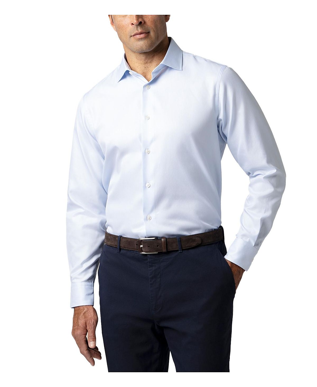 Robert Talbott Reynolds Double Twill Contemporary Fit Shirt