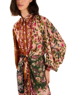 FARM Rio - Winter Garden Mini Dress