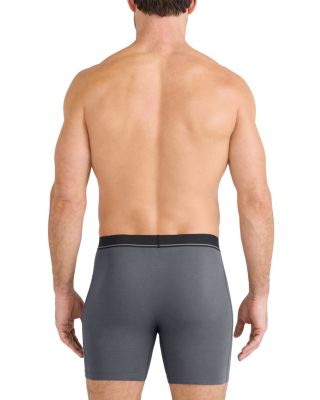 Essential Cotton Boxer Briefs, Pack of 3