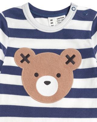 Boys' Striped Huxbear Romper - Baby