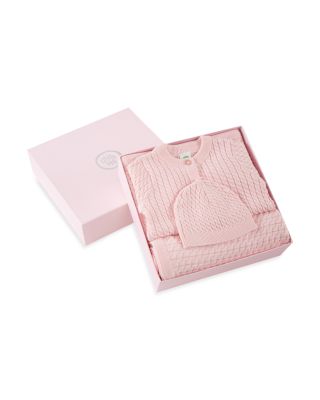 Cable Sweater, Hat & Blanket Gift Box - Baby