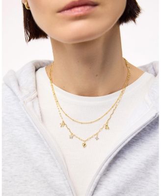 Brass Gold The Everyday Charm Necklace