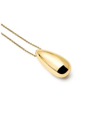 Soren Brass Gold Pendant Necklace