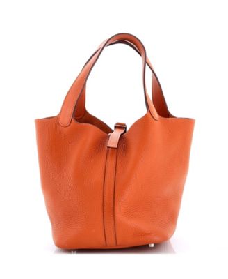 Pre-Owned HERMÈS - MM Picotin Lock Bag Clemence