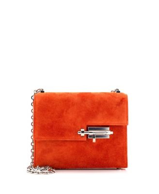Pre-Owned HERMÈS - Mini Verrou Chaine Bag Doblis Suede