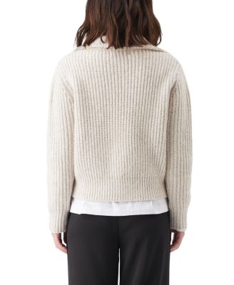Layla Zip Through Knit Sweater