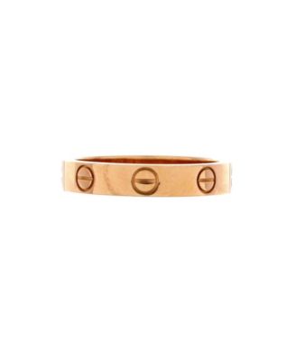 Pre-Owned Cartier - Love Wedding Band Ring 18K Rose Gold