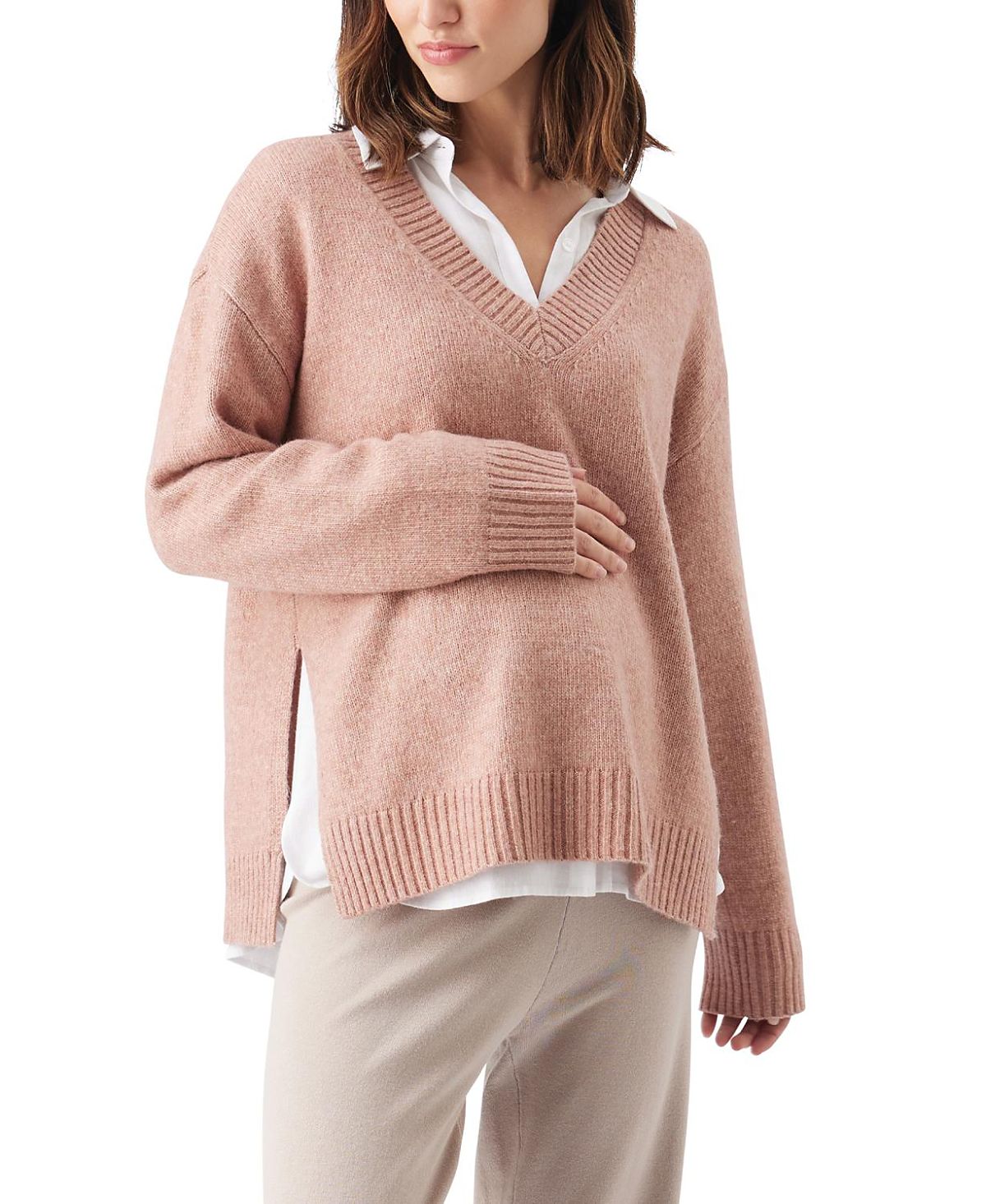 Ripe Maternity Vera Nursing Knit Sweater