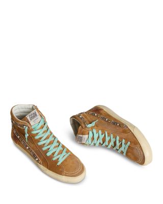 Women's Slide Classic Suede Embellished Sneakers