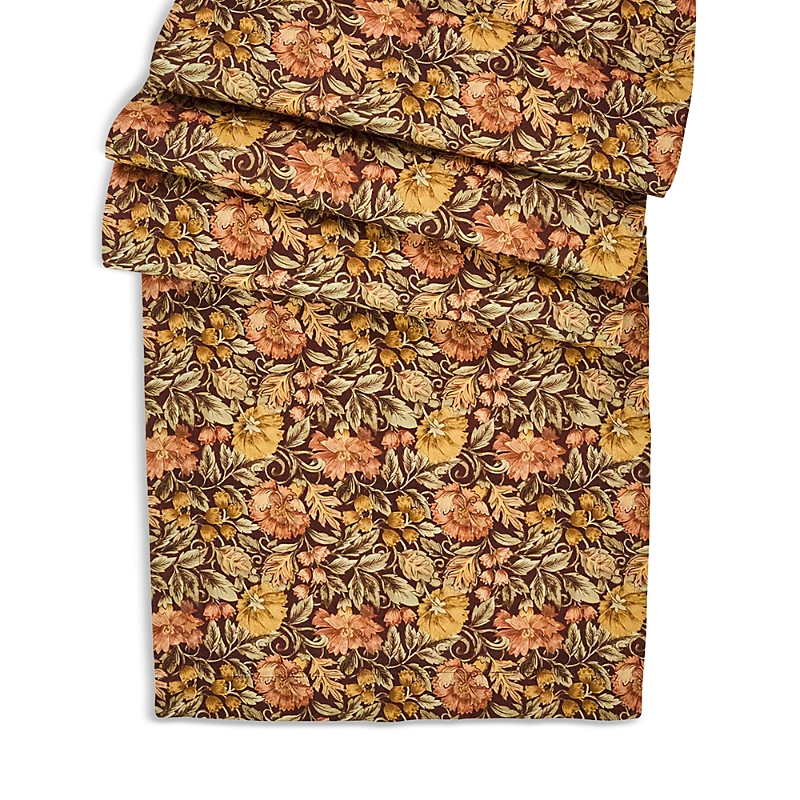 Juliska Willa Amber Table Runner, 18 X 90 In Brown