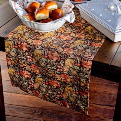 Willa Amber Table Runner, 18" x 90"