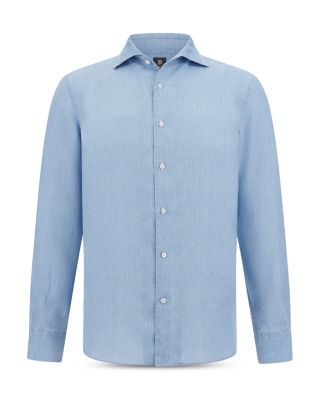 Linen Button Front Shirt