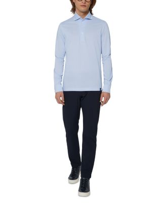 Japanese Jersey Long Sleeve Polo Shirt