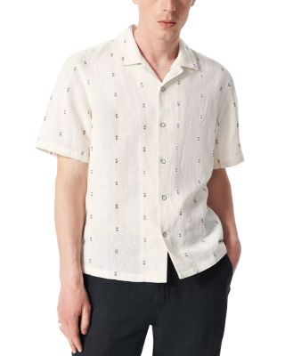 Avery Embroidered Linen Shirt