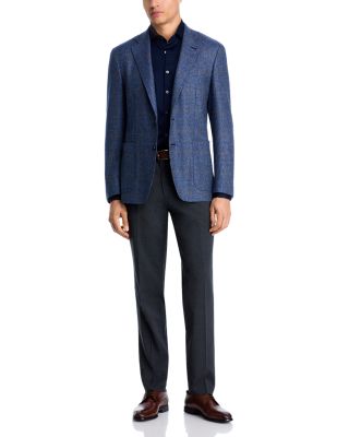 Canali Cotton Jersey Slim Fit Sport Shirt