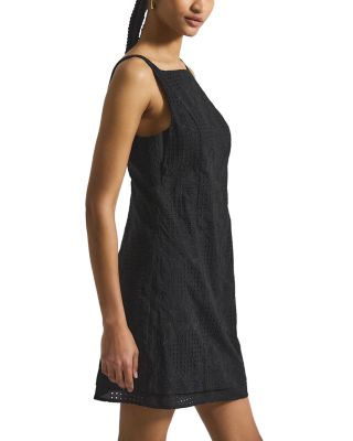 Saige Garden Tile Eyelet Mini Dress