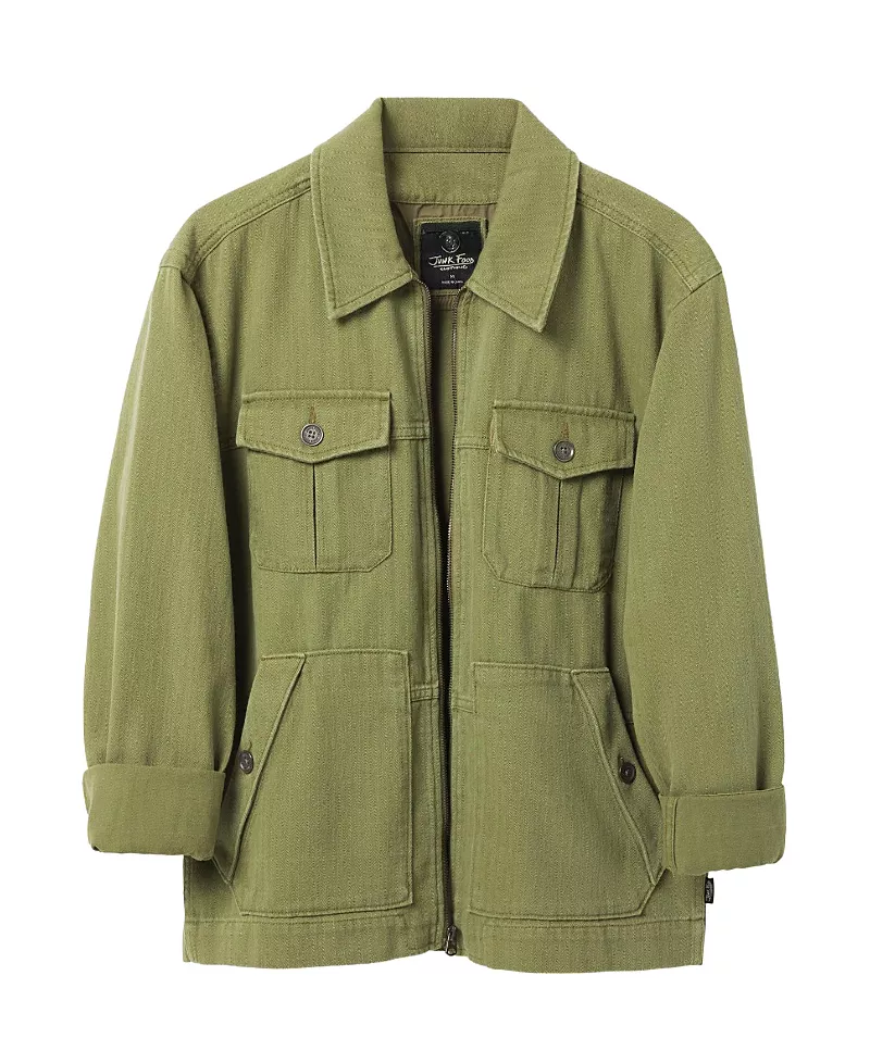 Junk Food Clothing Unisex Utility Twill Shacket