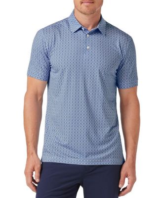 Mizzen+Main - Versa Short Sleeve Polo Provence Parquet