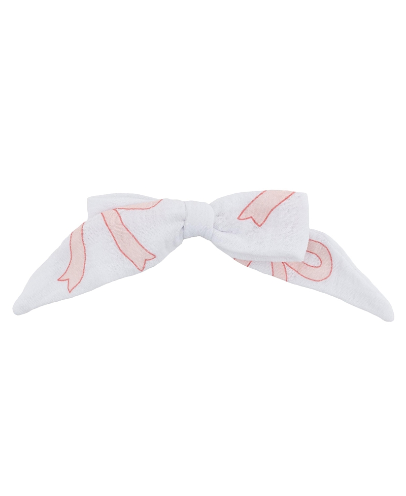 oh baby! Girls' Tie Bow Big Bows in Pink Hair Clip - Baby