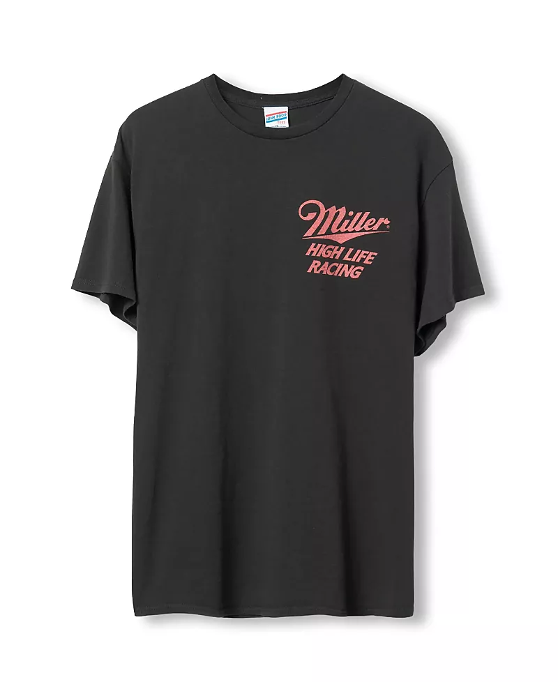 Junk Food Clothing Unisex Miller High Life Champ in Champagne Flea Market Tee