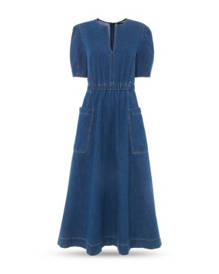 Denim Midi Dress