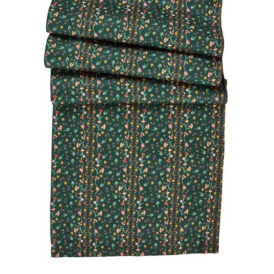 Klara Table Runner, Evergreen, 18" X 90" 