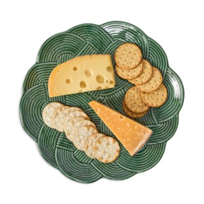 Le Panier Mystic Knot Charger Platter, Basil