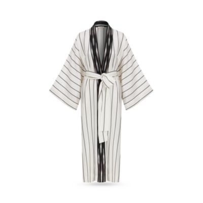 Striped Kimono Robe