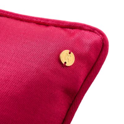 Zeugma Silk Printed Decorative Pillow, 18" x 18"