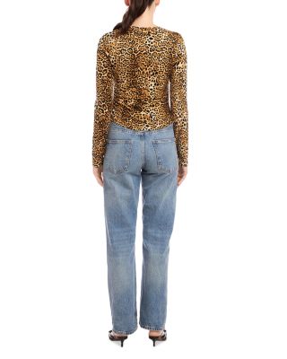 Cady Side Shirred Top