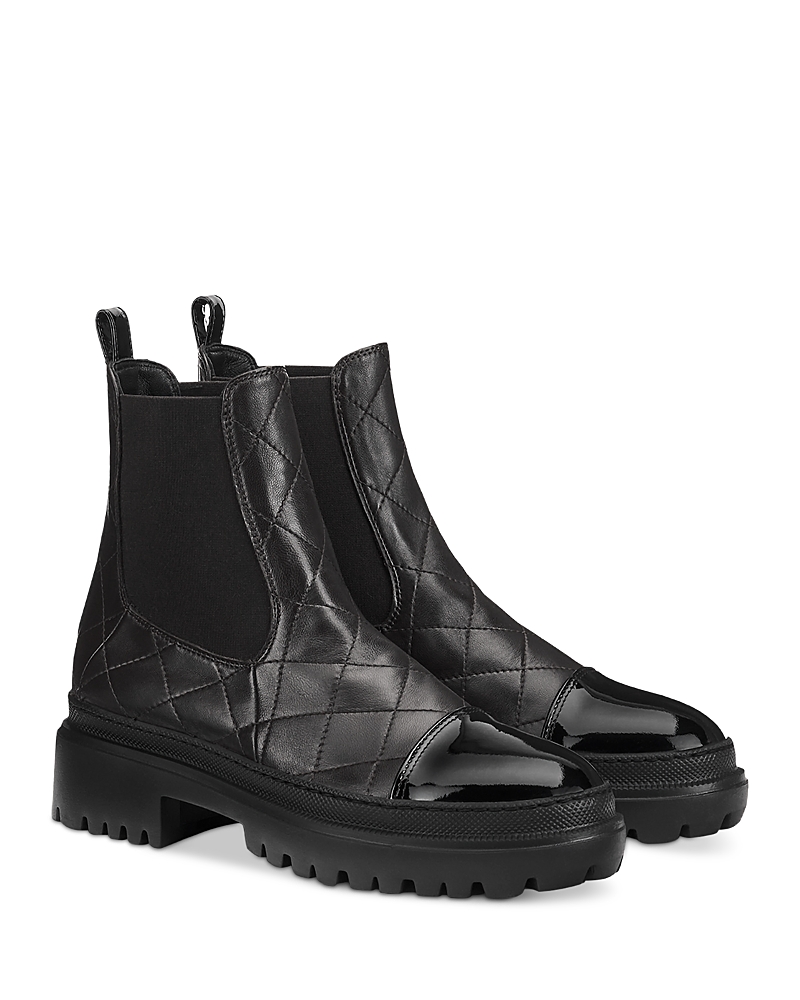 Agl Attilio Giusti Leombruni Women's Mary Beat Chelsea Boots In Black