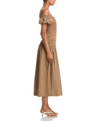 Cassidy Smocked Midi Dress