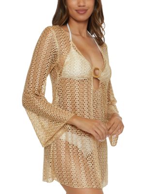 Lace Tunic Swim Cover-Up