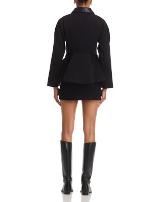 doll peplum jacket black dependoll トップス doll peplum jacket black dependoll トップス